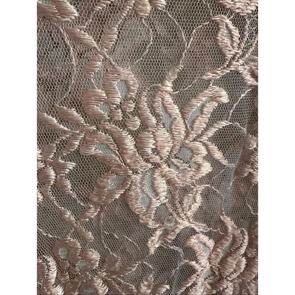 Vintage lace and fringe dress overlay. - Picture 4 of 9